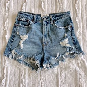 Abercrombie Curve-Love High Rise Mom Short